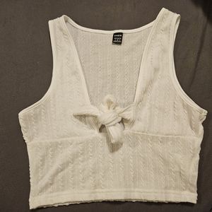 Shein Cute white tank top